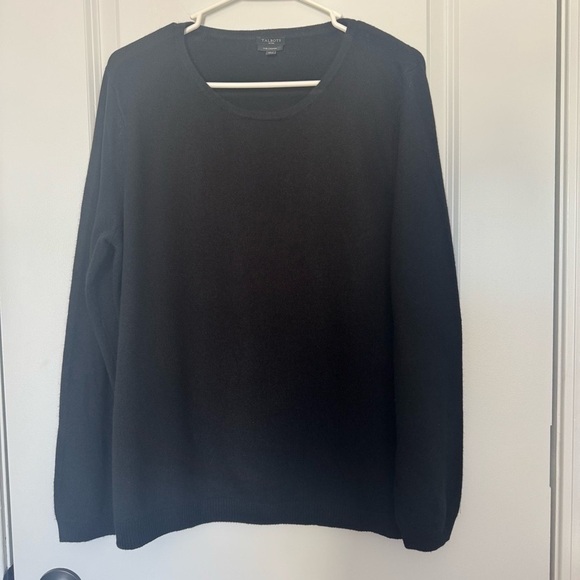 Talbots Women’s 100% Cashmere Black Sweater - Picture 1 of 6